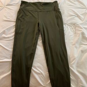 Army Green Workout Leggings